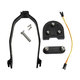 Set di installazione ruota da 10" con supporto parafango per Xiaomi Mi Electric Scooter 2 M365, Pro, Black