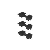 Ammortizzatori di vibrazione 3pcs per Xiaomi Mi Electric Scooter 1S, 2 M365, Essential, Pro, Pro 2, Black