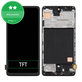 Schermo per Samsung A51 A515F, Vetro touch con cornice