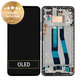 Schermo per Xiaomi Mi 11 Lite 5G, Truffle Black, Vetro touch con cornice, 56000200K900, 56000K00K900, Genuine Service Pack