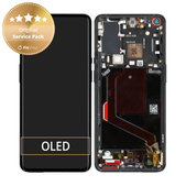 Schermo per OnePlus 9 Pro, Stellar Black, Vetro touch con cornice, 1001100044, Genuine Service Pack