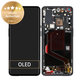 Schermo per OnePlus 9 Pro, Stellar Black, Vetro touch con cornice, 1001100044, Genuine Service Pack