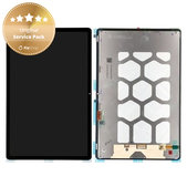 Schermo per Samsung Galaxy Tab S7 FE 5G T736B, Mystic Black, Vetro touch con cornice, GH82-25897A, Genuine Service Pack