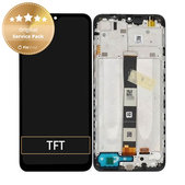 Schermo per Xiaomi Redmi 9AT, Carbon Gray, Vetro touch con cornice, 560001C3LV00, Genuine Service Pack