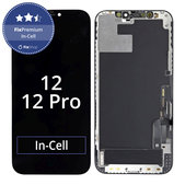 Schermo In-Cell FHD per iPhone 12, 12 Pro, Vetro touch con cornice, FixPremium
