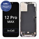 Schermo In-Cell FHD per iPhone 12 Pro Max, Vetro touch con cornice, FixPremium
