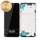 Schermo per Xiaomi Redmi Note 10, Onyx Gray, Vetro touch con cornice, 5600020K7A00, Genuine Service Pack