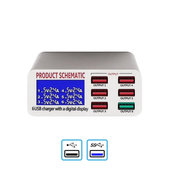 Stazione di ricarica USB con USB 3.0, Product Schematic 896