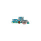 Scheda PCB connettore di ricarica per Sony Xperia 10 III, A5034114A, Genuine Service Pack