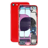Scocca posteriore con piccoli componenti per iPhone SE 2020, Red