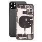 Scocca posteriore con piccoli componenti per iPhone 11 Pro Max, Space Gray