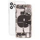 Scocca posteriore con piccoli componenti per iPhone 11 Pro, Silver