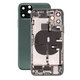 Scocca posteriore con piccoli componenti per iPhone 11 Pro, Green