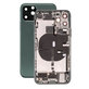 Scocca posteriore con piccoli componenti per iPhone 11 Pro, Green
