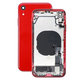Scocca posteriore con piccoli componenti per iPhone XR, Red