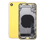 Scocca posteriore con piccoli componenti per iPhone XR, Yellow