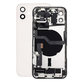 Scocca posteriore con piccoli componenti per iPhone 12, White