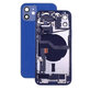 Scocca posteriore con piccoli componenti per iPhone 12, Blue