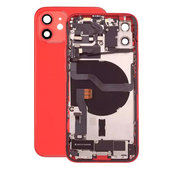 Scocca posteriore con piccoli componenti per iPhone 12, Red