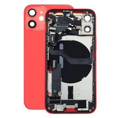 Scocca posteriore con piccoli componenti per iPhone 12 Mini, Red