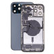 Scocca posteriore con piccoli componenti per iPhone 12 Pro Max, Blue