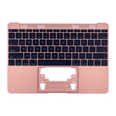 Top case con tastiera US per MacBook 12" A1534 (Early 2015 - Mid 2017), Rose Gold