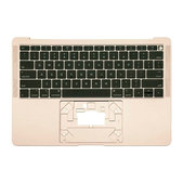 Top case con tastiera US per MacBook Air 13" A1932 (2018 - 2019), Gold