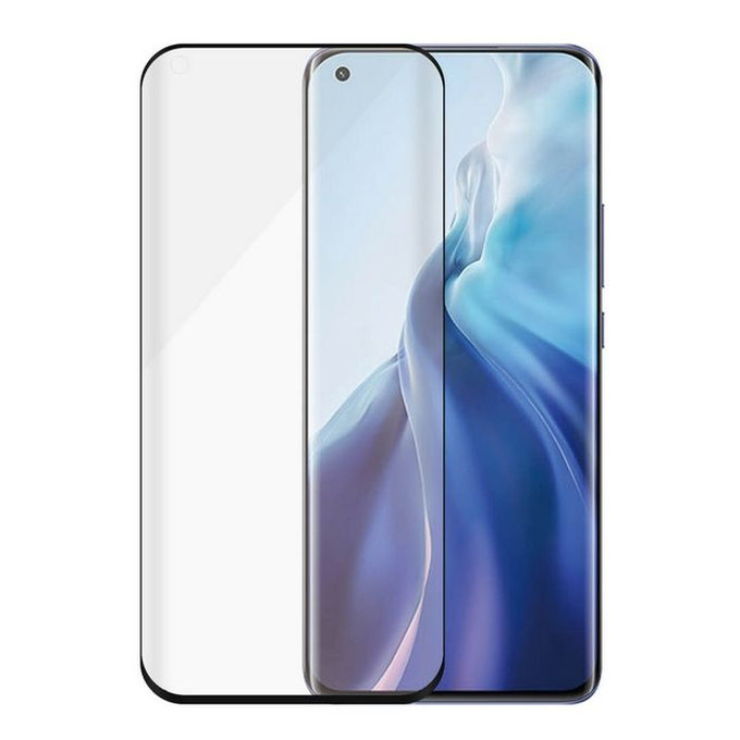 Vetro temperato Case Friendly AB per Xiaomi Mi 11, Mi 11 Ultra, Black, PanzerGlass