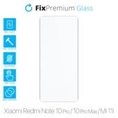 Vetro temperato per Xiaomi Redmi Note 10 Pro, 10 Pro Max, Mi 11i, Poco F3, FixPremium
