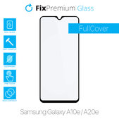 Vetro temperato FullCase per Samsung A10e, A20e, FixPremium