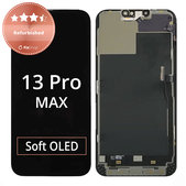 Schermo per iPhone 13 Pro Max, Vetro touch con cornice, Refurbished