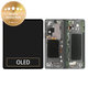 Schermo per Samsung Z Fold 3 F926B, Phantom Green, Vetro touch con cornice, GH82-26283B, Genuine Service Pack