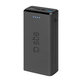 PowerBank 20 000mAh, 2x USB 2.1A, Black, SBS
