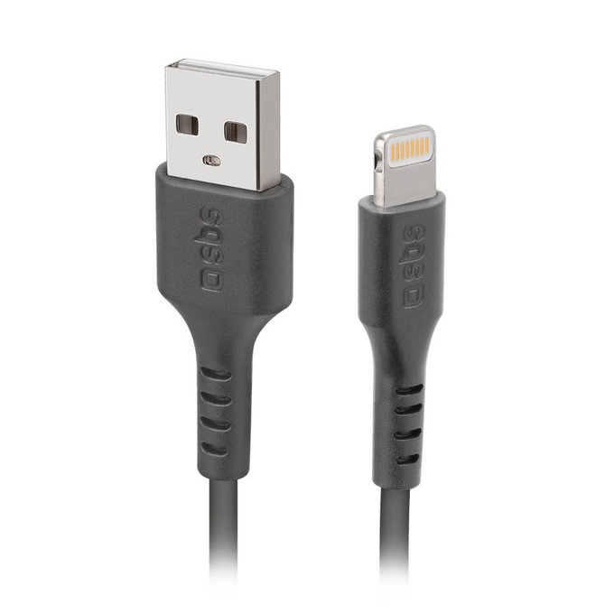 Cavo da Lightning a USB 1 m, Black, SBS