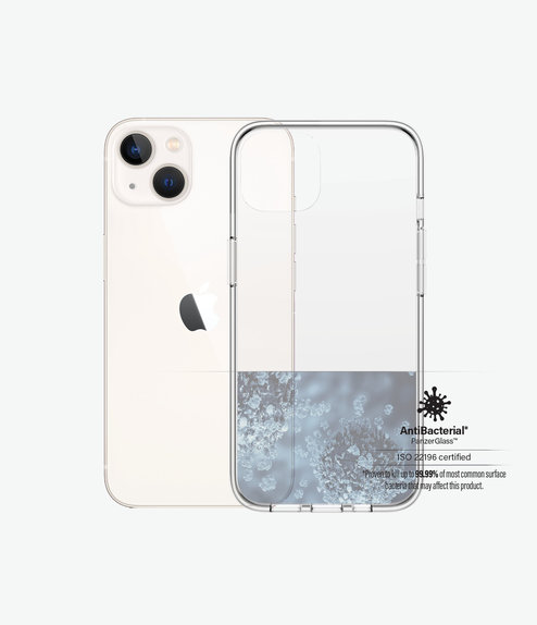 Custodia ClearCase AB per iPhone 13, Transparent, PanzerGlass