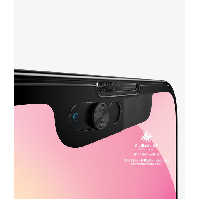 Vetro temperato Case Friendly CamSlider AB per iPhone 13 mini, Black, PanzerGlass