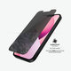 Vetro temperato Steard Fit Privacy AB per iPhone 13 mini, Transparent, PanzerGlass