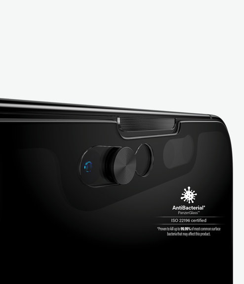 Vetro temperato Case Friendly Privacy CamSlider AB per iPhone 13 mini, Black, PanzerGlass
