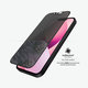 Vetro temperato Case Friendly Privacy AB per iPhone 13 mini, Black, PanzerGlass