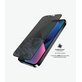 Vetro temperato Case Friendly Privacy AB per iPhone 13, 13 Pro, 14, 16e, Black, PanzerGlass