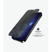 Vetro temperato Case Friendly Privacy AB per iPhone 13 Pro Max, 14 Plus, Black, PanzerGlass