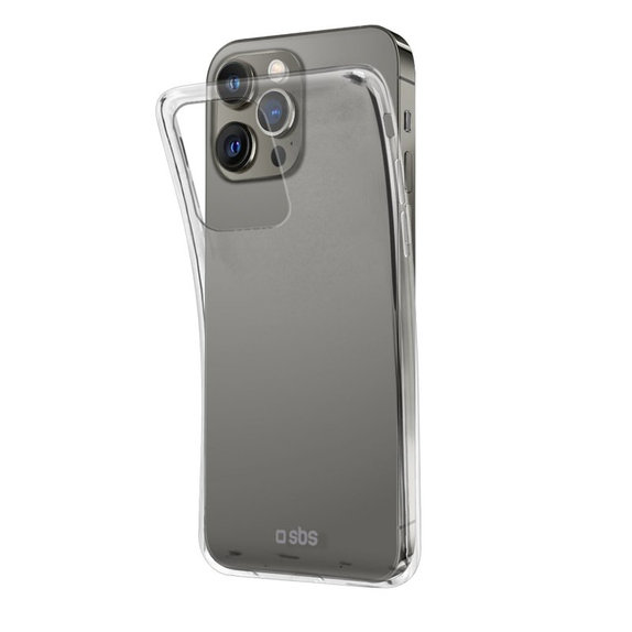 Custodia Skinny per iPhone 13 Pro Max, Transparent, SBS