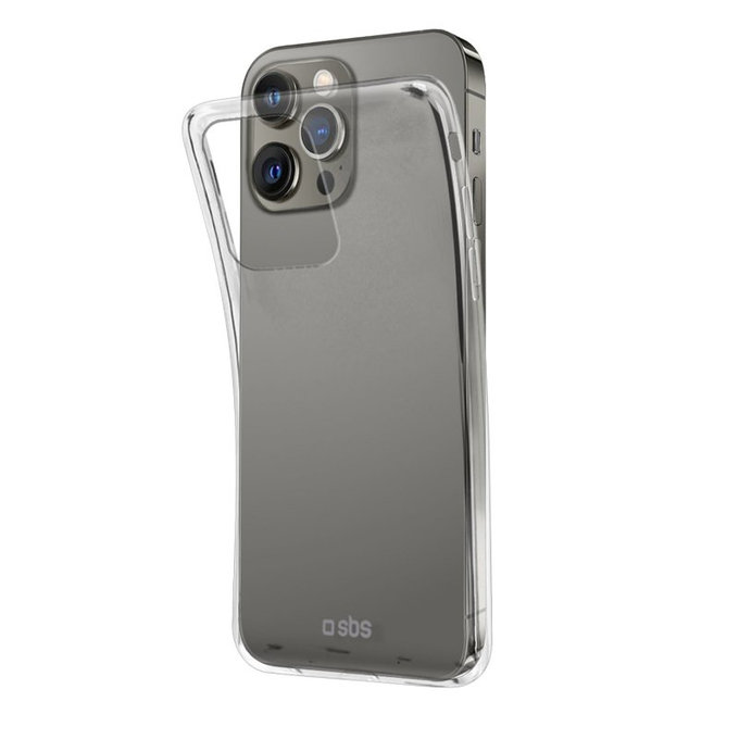 Custodia Skinny per iPhone 13 Pro Max, Transparent, SBS