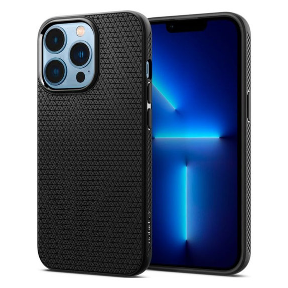 Custodia Liquid Air per iPhone 13 Pro Max, Black, Spigen
