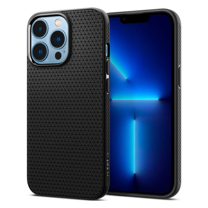 Custodia Liquid Air per iPhone 13 Pro Max, Black, Spigen