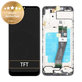 Schermo per Samsung A03s A037G, Vetro touch con cornice, EU, GH81-21233A, Genuine Service Pack