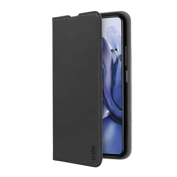 Custodia Book Wallet Lite per Xiaomi 11T, 11T Pro, Black, SBS