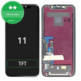 Schermo In-Cell HD+ per iPhone 11, Vetro touch con cornice