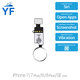 Tasto Home YF per iPhone 7, 7 Plus, 8, 8 Plus, SE (2020), SE (2022), Silver