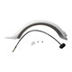 Parafango posteriore con luce e connettore per Xiaomi Mi Electric Scooter 1S, 2 M365, Pro, White
